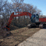 Продолжаются работы по вырубке дикорастущей поросли и деревьев на полосах отвода региональной трассы "Самара-Энгельс-Пугачев-Волгоград" *** Саратовская область, город Маркс - март 2020 год (marksadm.ru) - Марксовский район
