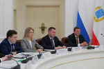 Губернатор Роман Бусаргин провел постоянно действующее совещание с участием зампредов и министров Правительства области, а также глав районов *** Саратовская область, город Маркс - декабрь 2024 год (marksadm.ru)