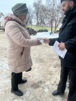 Сотрудники службы тылового обеспечения предупреждают пенсионеров о действиях мошенников