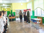 В школе с. Баскатовка прошло мероприятие, посвященное открытию Года защитника Отечества и "Парты Героя" в честь выпускника школы, участника специальной военной операции *** Саратовская область, город Маркс - февраль 2025 год (marksadm.ru)