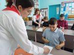 В преддверии замечательного праздника - Международного женского дня, школы Марксовского района приняли участие во Всероссийской акции Движения Первых "Вам, любимые" *** Саратовская область, город Маркс - март 2025 год (marksadm.ru)