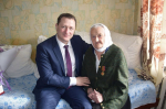 Глава района Дмитрий Романов навестил ветерана Великой Отечественной войны, труженицу тыла Марию Степановну Поздяеву *** Саратовская область, город Маркс - март 2025 год (marksadm.ru)