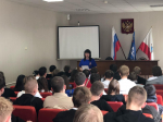 Со студентами Марксовского филиала Вавиловского университета обсудили тему профилактики вандализма и сохранения монументов воинской славы, памятников и мест захоронений участников Великой Отечественной войны *** Саратовская область, город Маркс - апрель 2025 год (marksadm.ru)