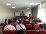 Со студентами Марксовского филиала Вавиловского университета обсудили тему профилактики вандализма и сохранения монументов воинской славы, памятников и мест захоронений участников Великой Отечественной войны *** Саратовская область, город Маркс - апрель 2025 год (marksadm.ru)