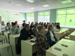 В школе № 4 состоялась встреча с главным врачом Центральной районной больницы Виталием Луцетом *** Саратовская область, город Маркс - май 2025 год (marksadm.ru)