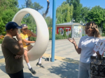 В городском парке прошла увлекательная программа