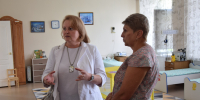 Уполномоченный по правам ребёнка в Саратовской области Юлия Васильева посетила Марксовский Дом ребёнка для детей с заболеванием ЦНС и нарушением психики *** Саратовская область, город Маркс - август 2025 год (marksadm.ru) - Марксовский район