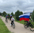В преддверии Дня флага России в Павловской школе, активисты Движения Первых, обучающиеся 5 класса провели увлекательный велопробег *** Саратовская область, город Маркс - август 2025 год (marksadm.ru) - Марксовский район