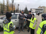 В районе ЦДК города Маркса состоялась акция "Письмо водителю" под названием "Жизнь без ДТП" *** Саратовская область, город Маркс - ноябрь 2025 год (marksadm.ru)