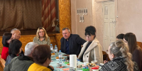 Встреча временно исполняющего полномочия главы Марксовского района Веры Прохоровой с активистами с. Фурмановка *** Саратовская область, город Маркс - ноябрь 2025 год (marksadm.ru) - Марксовский район
