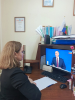 Президент Владимир Путин проводит Прямую линию, в ходе которой отвечает на вопросы жителей страны *** Саратовская область, город Маркс - декабрь 2025 год (marksadm.ru)