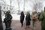 В Аллее Героев города Маркса прошёл памятный митинг, посвящённый Дню памяти о россиянах, исполнявших служебный долг за пределами Отечества *** Саратовская область, город Маркс - февраль 2026 год (marksadm.ru)