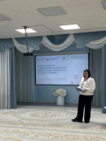 Победительница муниципального этапа конкурса "Воспитатель года России - 2026", продемонстрировала высокий профессионализм и творческий подход, достойно пройдя все конкурсные испытания *** Саратовская область, город Маркс - апрель 2026 год (marksadm.ru)