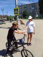 Акция "Велосипедисты на дороге!" *** Саратовская область, город Маркс - июнь 2026 год (marksadm.ru)