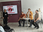 Сегодня в Марксовской центральной библиотеке состоялось заключительное мероприятие цикла "Открытый диалог-практикум с молодёжью "Россия против террора" *** Саратовская область, город Маркс - сентябрь 2026 год (marksadm.ru)