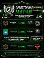 6-й тур чемпионата Марксовского муниципального района по мини-футболу 5х5 среди мужских команд