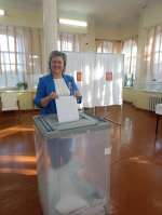 Председатель Общественного совета при ОМВД по Марксовскому району Ольга Галенко приняла участие в голосовании на выборах депутатов Государственной Думы Федерального Собрания Российской Федерации *** Саратовская область, город Маркс - сентябрь 2026 год (marksadm.ru)